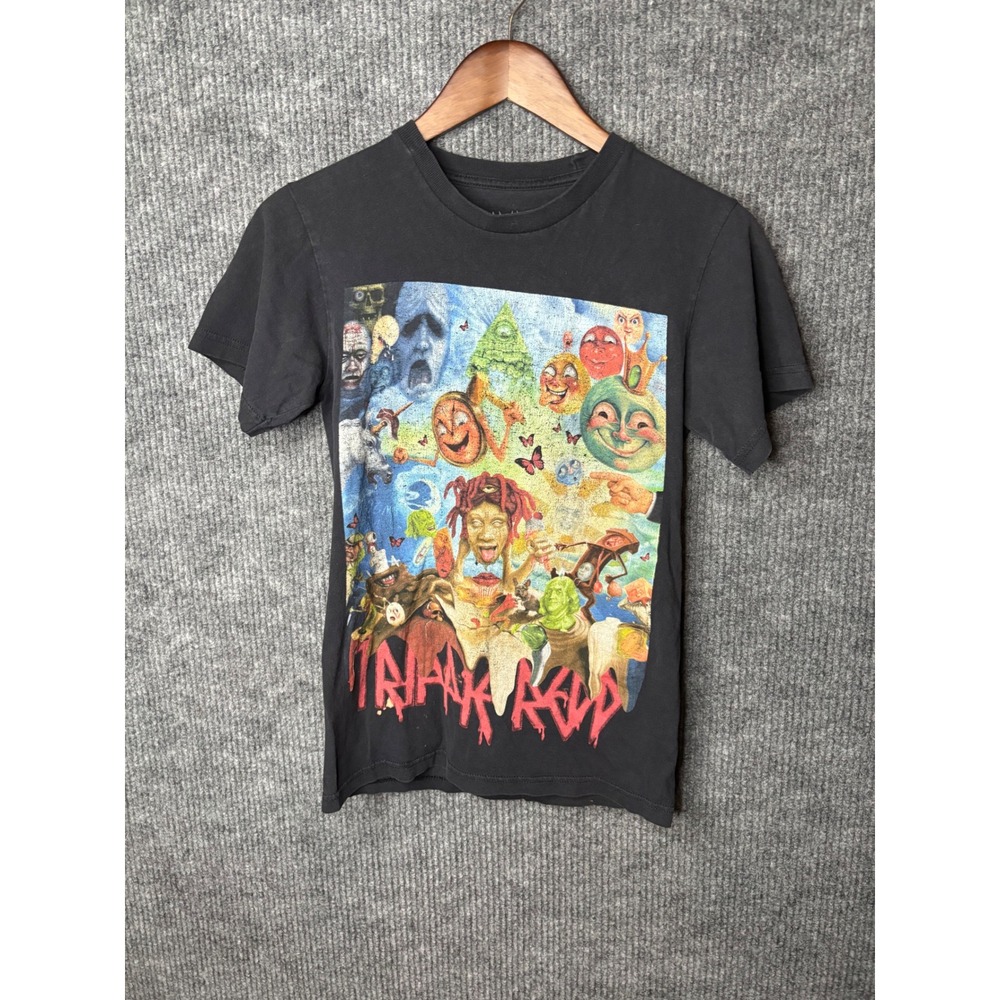 Trippie Redd Lifes A Trip Album Cover Graphic T-Shirt Black XS Hip Hop Rap Tee